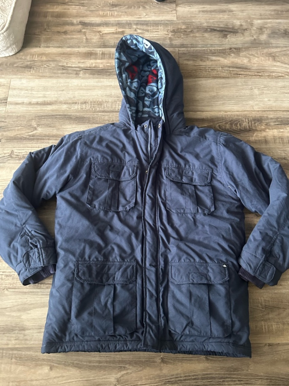 Y2K Quiksilver Puffer Jacket!